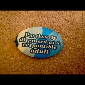 Disguised as a responsible adult magnet